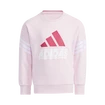 Otroški pulover adidas  Graphic Crew Neck Clear Pink