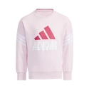 Otroški pulover adidas  Graphic Crew Neck Clear Pink