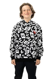 Otroški pulover Bauer Scramble Hoodie Black/White