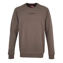 Otroški pulover CCM Core Fleece Crew Major Brown