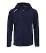 Otroški pulover CCM  LOCKER ROOM FLEECE FULL ZIP HOODIE true navy