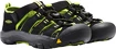 Otroški sandali Keen Newport H2 JR Black/Lime Green