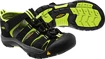 Otroški sandali Keen Newport H2 JR Black/Lime Green