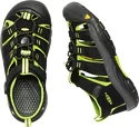 Otroški sandali Keen Newport H2 JR Black/Lime Green