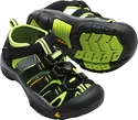 Otroški sandali Keen Newport H2 K Black/Lime Green