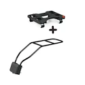 Otroški sedež za kolo Urban Iki Rear seat Frame mounting Bincho Black/Bincho Black