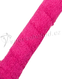 Ovitek iz frotirja Yonex Towel Grip Magenta