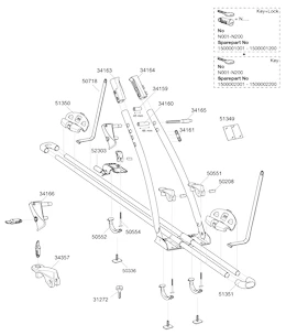 Plastična konica Thule  51351