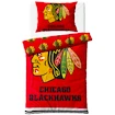 Posteljnina Official Merchandise  NHL Chicago Blackhawks 140x200/70x90 cm