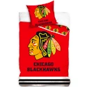 Posteljnina Official Merchandise  NHL Chicago Blackhawks 140x200/70x90 cm