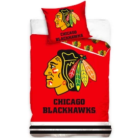 Posteljnina Official Merchandise NHL Chicago Blackhawks 140x200/70x90 cm