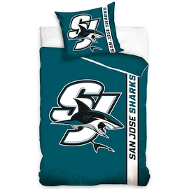 Posteljnina Official Merchandise NHL San Jose Sharks Belt 140x200/70x90 cm