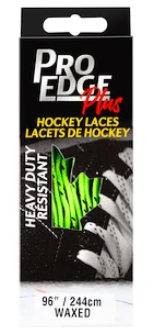 Povoskane vezalke za hokej Sportstape 70N Double Tracer Waxed Lace Green