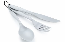 Pribor GSI Ring cutlery set 3 pc. silver