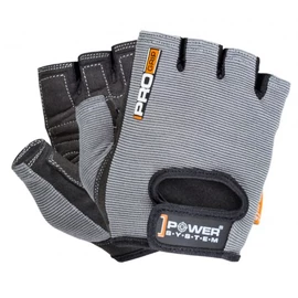 Rokavice za fitnes Power System Rukavice Pro Grip Šedé