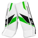 Ščitniki za noge za vratarja Warrior Ritual G7 White/Black/Green Youth