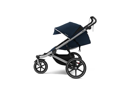 Športni voziček Thule Urban Glide 2 Aluminum/MajolicaBlue