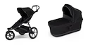 Športni voziček Thule Urban Glide 3 Black + Bassinet Black