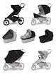 Športni voziček Thule Urban Glide 3 Black + Bassinet Black SET 7in1