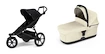 Športni voziček Thule Urban Glide 3 Black + Bassinet Soft beige