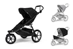 Športni voziček Thule Urban Glide 3 Black + Varnostni ročaj + Zaščita pred dežjem