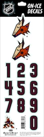 Številke za čelado Sportstape ALL IN ONE HELMET DECALS - ARIZONA COYOTES