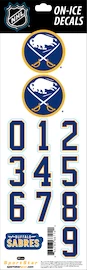 Številke za čelado Sportstape ALL IN ONE HELMET DECALS - BUFFALO SABRES