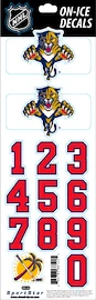 Številke za čelado Sportstape ALL IN ONE HELMET DECALS - FLORIDA PANTHERS