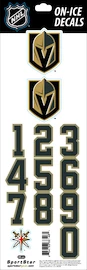 Številke za čelado Sportstape ALL IN ONE HELMET DECALS - LAS VEGAS GOLDEN KNIGHTS