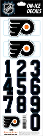 Številke za čelado Sportstape ALL IN ONE HELMET DECALS - PHILADELPHIA FLYERS