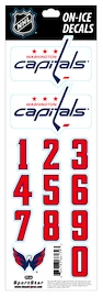 Številke za čelado Sportstape ALL IN ONE HELMET DECALS - WASHINGTON CAPITALS