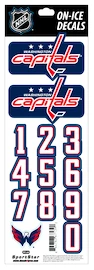 Številke za čelado Sportstape ALL IN ONE HELMET DECALS - WASHINGTON CAPITALS - DARK HELMET