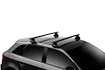 Strešni nosilec Thule z EVO WingBar Black Audi A1 3-dr Hatchback s streho brez sani 17+