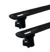 Strešni nosilec Thule z EVO WingBar Black BMW 3-Series Touring 5-dr Estate s fiksnimi točkami 00-01