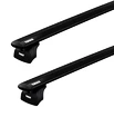 Strešni nosilec Thule z EVO WingBar Black BMW 5-series Touring 5-dr Estate s fiksnimi točkami 00-00, 04-23