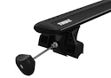 Strešni nosilec Thule z EVO WingBar Black Dacia Sandero 5-dr Hatchback s streho brez sani 08-12