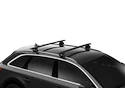 Strešni nosilec Thule z EVO WingBar Black Dacia Sandero 5-dr Hatchback s streho brez sani 08-12