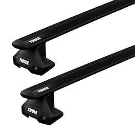 Strešni nosilec Thule z EVO WingBar Black Fiat Grande Punto 5-dr Hatchback s streho brez sani 05-12