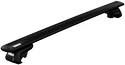 Strešni nosilec Thule z EVO WingBar Black Fiat Strada 2-dr Extended-cab z vzdolžnimi strešnimi nosilci 04-24