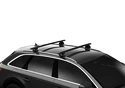 Strešni nosilec Thule z EVO WingBar Black Ford Focus Active 5-dr Hatchback z vgrajenimi vzdolžnimi nosilci 19-24