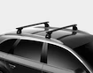 Strešni nosilec Thule z EVO WingBar Black Vauxhall Astra 5-dr Hatchback s fiksnimi točkami 00-03