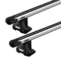 Strešni nosilec Thule z SlideBar Dodge Ram 3500 4-dr. Double-cab s streho brez sani 09-21