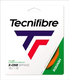 Struna za squash Tecnifibre String X-One Orange 1,18 mm