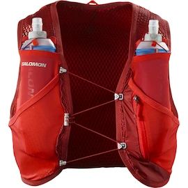 Tekaški jopič Salomon Active Skin 8 Red Dahlia/High Risk Red