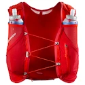 Tekaški jopič Salomon ADV Skin 5 Set Flame Scarlet/Haute Red