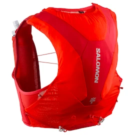 Tekaški jopič Salomon ADV Skin 5 Set Flame Scarlet/Haute Red