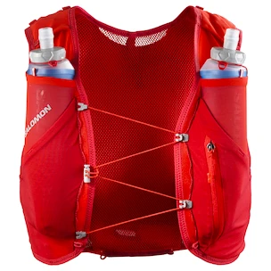 Tekaški jopič Salomon ADV Skin 5 Set Flame Scarlet/Haute Red