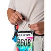 Tekaški pas Nathan  Race Number Nutrition Waistbelt Black/Refletive