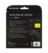 Teniška struna Dunlop  Explosive Speed Black 1.25 Set (12 m)