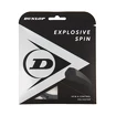 Teniška struna Dunlop  Explosive Spin Black 1.25 Set (12 m)